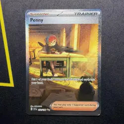 Pokemon Penny Special Illustration Rare SV01: Scarlet & Violet Base Set 252/198 - Image 1