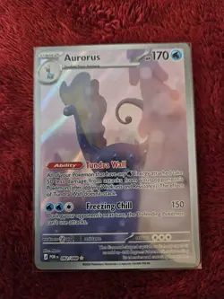 Pokemon TCG: Aurorus 92/88, Illustration Rare- Perfect Order - Image 1
