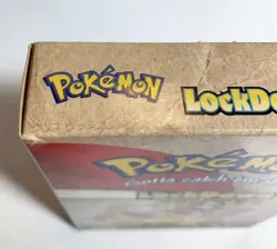 Pokemon Lockdown Theme Deck Wizards Of The Coast 1999 Box Coin Accessories Only - Image 5