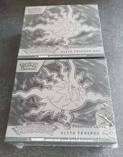 2x BUNDLE - Pokemon TCG: PITCH BLACK Pokemon Center Elite Trainer Box - PKC ETB - Image 1