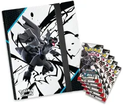 Pokemon TCG Scarlet Violet SV10 5 Black Bolt Binder Collection 5 Packs NEW - Image 3