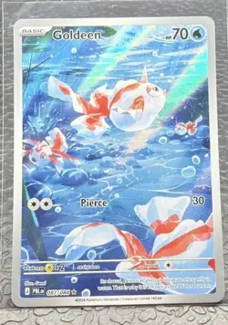 Goldeen 087/084 Pitch Black Illustration Rare Pokemon English Pre-Release NM - Image 1