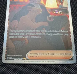 Pokemon TCG 151 Full Art Trainer Giovanni's Charisma 204/165 - Image 3
