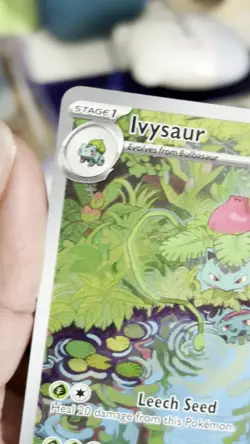 Ivysaur – 167/165 – SV: Scarlet & Violet 151 – NM – Pokemon TCG - Image 2