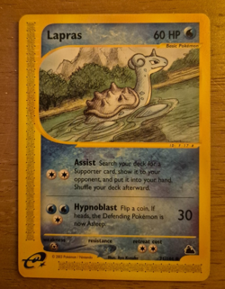 Pokemon TCG Skyridge Set - Lapras 71/144 Non-Holo (LP) - Image 1