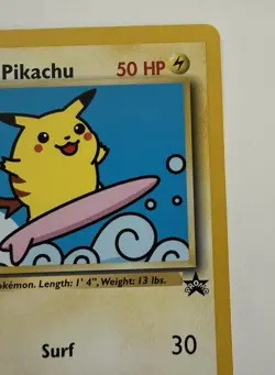 Surfing Pikachu 28/53 Promo NM Regular English 1995-2001 - Image 2