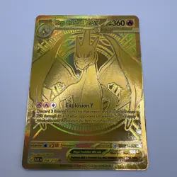 Mega Charizard Y EX 294/217 Gold Hyper Rare, Ascended Heroes, Pokemon TCG (NM) - Image 2