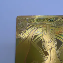 Mega Charizard Y EX 294/217 Gold Hyper Rare, Ascended Heroes, Pokemon TCG (NM) - Image 5