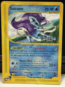Pokemon TCG Suicune Wotc Promo 53/53 Regular Promo English 2002 70HP - Image 2