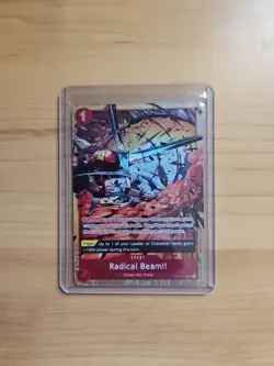 Radical Beam!! OP01-029 ENG | Promo Alt. Art Premium Collection | One Piece TCG - Image 1
