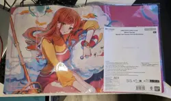 One Piece Nami Zeus Playmat Bandai Card Fest 2024-25 TCG 24x14 - No Promo Card - Image 1