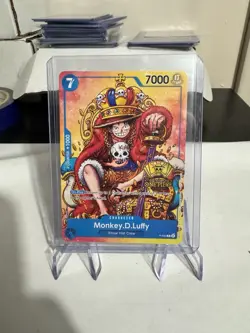 Monkey D Luffy P-043 2nd Anniversary Promo One Piece TCG English - Image 1