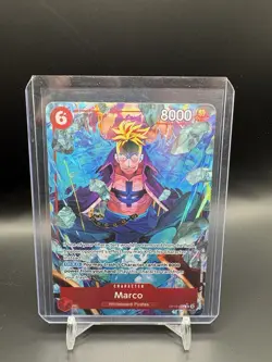 One Piece Marco Character OP16-014 Alt Art Rare - Image 1
