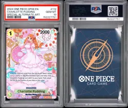 PSA 10 Charlotte Pudding OP03-112 SP Alt Art - OP08 Two Legends - One Piece - Image 3