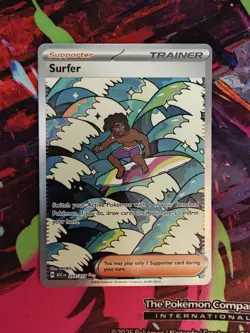 Surfer 293/217 - SIR Trainer - Ascended Heroes - Pokemon Card - NM - Image 1
