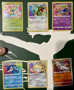 Pokemon Amazing Rare Complete Set Lot Of 6 Vivid Voltage & Shining Fates All NM - Image 1