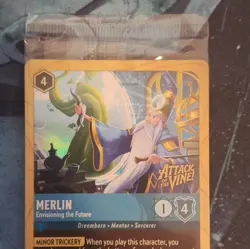 Disney Lorcana TCG Merlin - Envisioning the Future Prerelease Promo EN 7/PDI 13 - Image 1