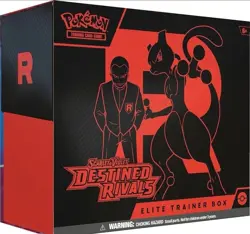 Pokemon TCG Destined Rivals Elite Trainer Box ETB New Sealed - Image 1