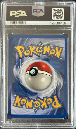 2000 Pokemon Ninetales #13 Holo Base Set 2 English PSA 8 - Image 2