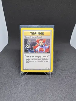 Rocket's Sneak Attack 72/82 Rare Non Holo Team Rocket Pokemon Card 1999 - Image 2