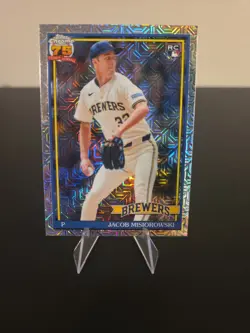 Jacob Misiorowski 2026 Topps Series 1 - 1991 Topps Chrome Silver Pack Mojo - Image 1