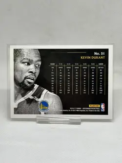 Kevin Durant Artist's Proof 2016-17 Panini Aficionado #51 Golden State 1 Of 1 🤯 - Image 2