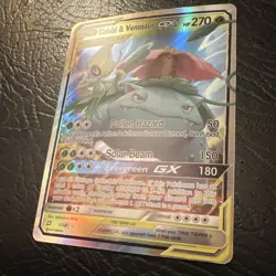 The Pokemon Company Celebi & Venusaur GX TAG TEAM Holo UR 1/181 EN 2019 - Image 2