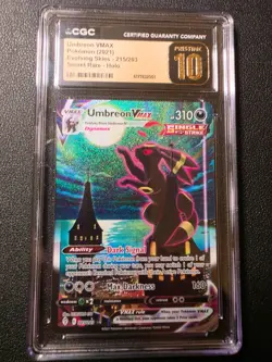 Umbreon VMAX (Alternate Art Secret) 215/203 SWSH07: Evolving Skies Holo - Image 1