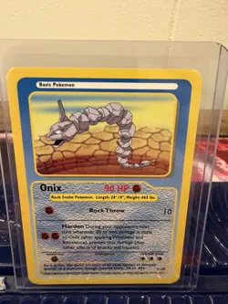 Pokemon TCG Funskool Vintage 2004 5 Card Lot Mr Mime Onix Abra Oddish EN - Image 4
