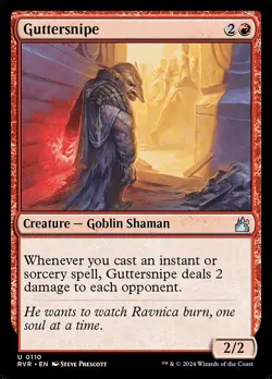 Guttersnipe MTG Ravnica Remastered Uncommon NM x4 - Magic Card - Image 1