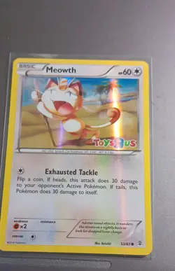 Meowth - (Toys R Us Promo) 053/083 Miscellaneous Cards & Products Holo - Image 1
