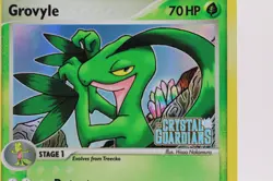Pokemon EX Crystal Guardians Grovyle 32/100 Reverse Holo Rare Stamped Card - Image 2