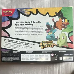 Pokemon TCG Mega Evolution Ascended Heroes Deluxe Pin Kit 3 Cards Promo Booster - Image 2