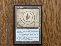 Mox Amber Retro Frame Schematic Brothers' War Magic The Gathering MTG Card NM - Image 4