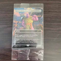 MTG PSA Magazine Promo Swords to Plowshares Thanos Sealed Holo Foil Marvel 0001 - Image 1