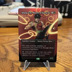 Shang-Chi, Master of Kung Fu (Borderless) (0370) Marvel Super Heroes Foil - Image 1