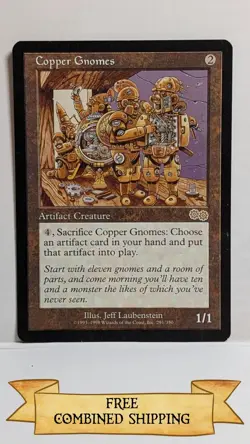 Copper Gnomes Urza's Saga ...sku: DB230 - Image 1