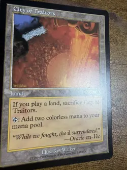 MTG City of Traitors NM Near Mint Exodus - Image 2