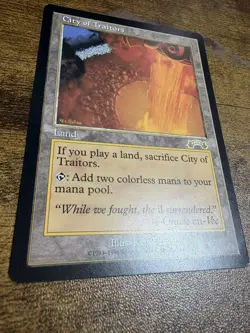MTG City of Traitors NM Near Mint Exodus - Image 3