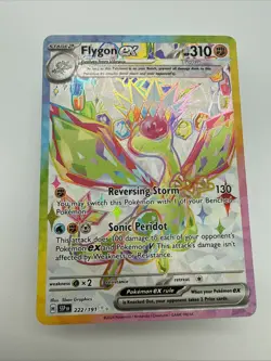 Flygon Ex - 222/191 - Ultra Rare - SV08: Surging Sparks - Pokemon TCG - Image 1