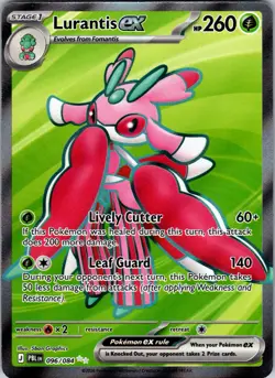 Lurantis ex 096/084 Ultra Rare Pitch Black Pokemon Holo Near Mint - Image 1