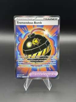 Tremendous Bomb ME: Pitch 113/084 Ultra Rare Holo Pokemon TCG - Image 1