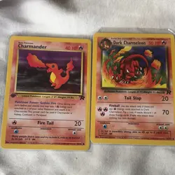Wizards Pokemon TCG Best of Game Lot Dark Charizard/Vensaur Promo Holo - Image 2