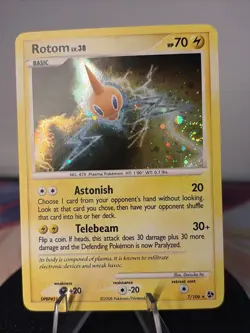 Rotom 7/106 Holo - Great Encounters Pokemon Card - NM - Image 1