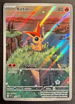 Pokemon Victini 208 Black Star Promo SVP11: Black Bolt & White Flare - Image 1