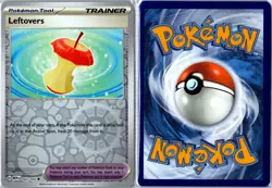Pokemon Card - Leftovers 163/165 151 Uncommon Reverse Holo Near Mint - Image 3