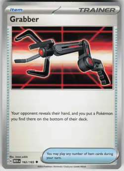 Grabber 162/165 Uncommon 151 Pokemon Near Mint - Image 1