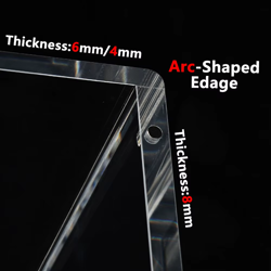 Pokemon or TCG Acrylic Booster Box Protective Case- Magnetic lid and UV safe- - Image 3