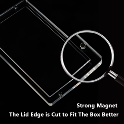 Pokemon or TCG Acrylic Booster Box Protective Case- Magnetic lid and UV safe- - Image 4