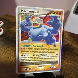 Pokemon TCG Machamp LV.X Stormfront Holo Rare 98/100 EN 2008 150HP - Image 1